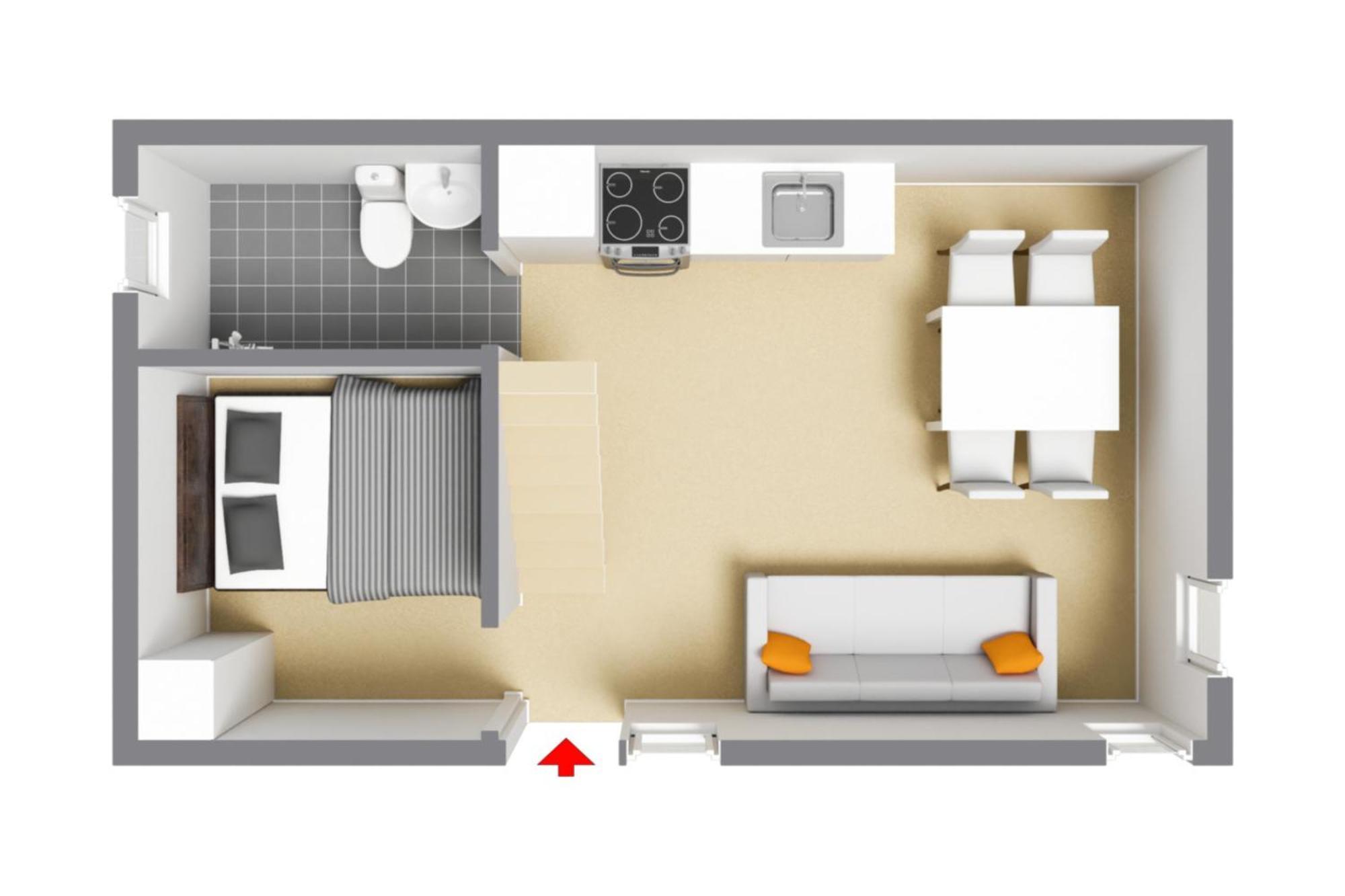 First Camp Aarhus - Jylland Hotell Rom bilde